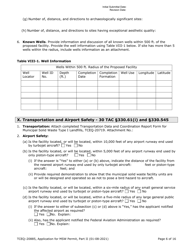 Form TCEQ-20885 Part II Application Form for New Permit or Permit Amendment for a Municipal Solid Waste Landfill Facility - Texas, Page 6