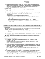 Form TCEQ-20885 Part II Application Form for New Permit or Permit Amendment for a Municipal Solid Waste Landfill Facility - Texas, Page 9