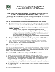 Form BRT-025 Affidavit of Compliance for Enforcement of Virginia&#039;s Self-service Storage Act - Virginia