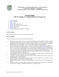 Form BRT-025 Affidavit of Compliance for Enforcement of Virginia&#039;s Self-service Storage Act - Virginia, Page 4