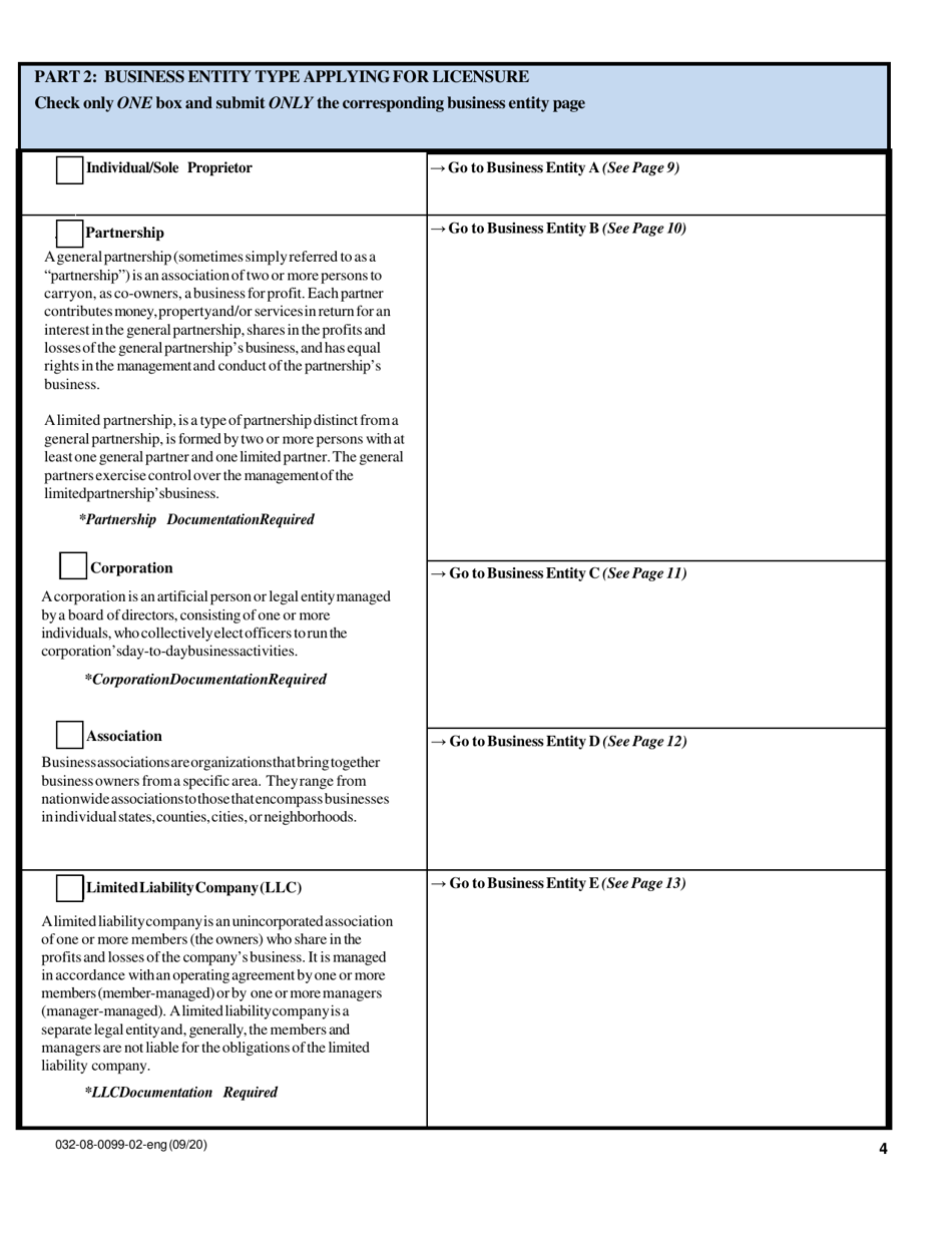 Form 032-08-0099-02-ENG Renewal Application for a License to Operate a Childrens Residential Facility (Crf) - Virginia, Page 4