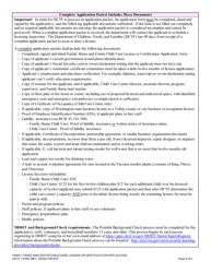 DCYF Form 15-955 Family Home and Center Child Care License or Certification Application - Washington, Page 4