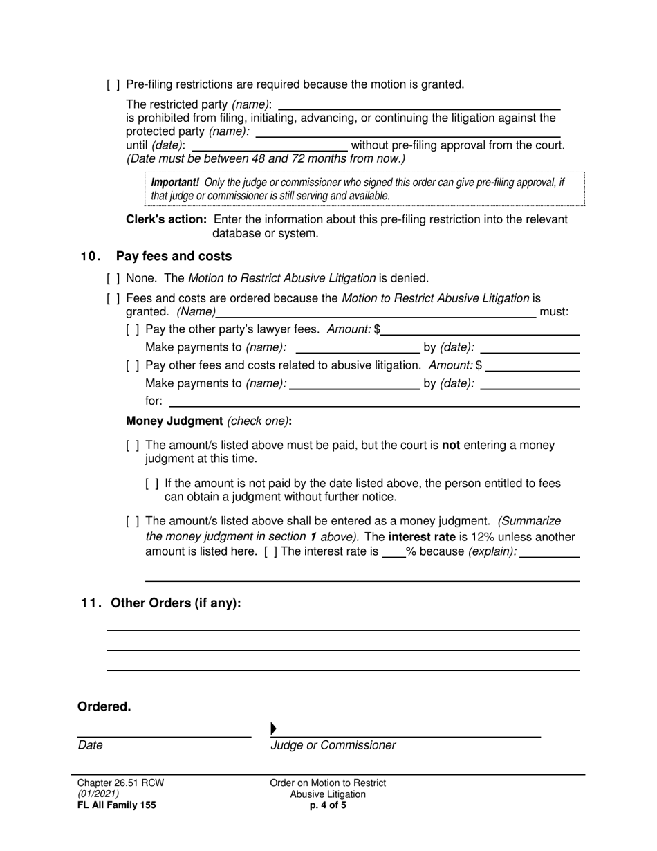 Form Fl All Family155 - Fill Out, Sign Online And Download Printable 