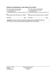 Form FL All Family155 Order on Motion to Restrict Abusive Litigation - Washington, Page 5