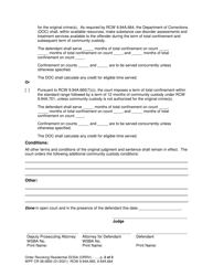 Form WPF CR08.0850 Order Revoking Residential Dosa (Orrv) - Washington, Page 2