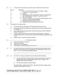 Form WPF JU03.0500 Order After Hearing: First Dependency Review /Dependency Review/Permanency Planning - Washington, Page 3