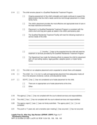 Form WPF JU03.0560 Legally Free - Order After Hearing Dependency Review/Permanency Planning - Washington, Page 4