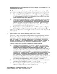 Form WPF JU07.0820 Advice of Rights Regarding Juvenile Records (Adr) - Washington, Page 2