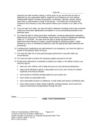 Form MP01.0700 Joel&#039;s Law Order for Initial Detention - Washington, Page 6