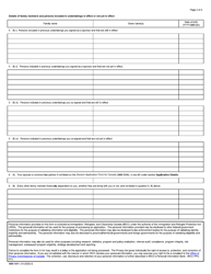 Form IMM5481 Sponsorship Evaluation - Canada, Page 2