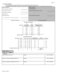 Form IMM5515 Settlement Plan and Financial Assessment Community Sponsors - Canada, Page 4