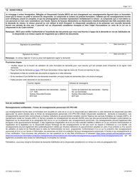 Forme CIT0003 Demande De Citoyennete Canadienne - Enfants Mineurs - Canada (French), Page 7