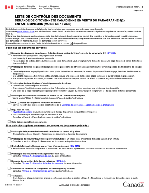 Forme CIT0008  Printable Pdf