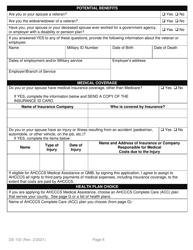 Form DE-103 Application for Ahcccs Health Insurance and Medicare Savings Programs - Arizona, Page 14