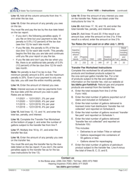 Instructions for Form 1450 Distributor&#039;s Fuel Tax Report - Idaho, Page 2