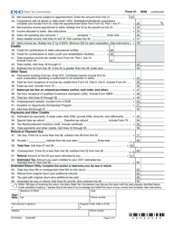 Form 41 (EFO00025) Corporation Income Tax Return - Idaho, Page 2