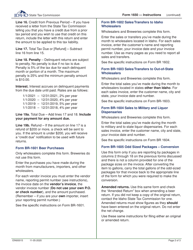 Instructions for Form 1650 Beer Tax Return for Wholesalers and Breweries - Idaho, Page 2