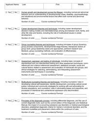 Form 37A-662 Professional Clinical Counselor Degree Program Certification - Out-of-State Degree - California, Page 2
