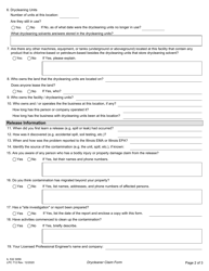 Form IL532 3059 (LPC712) Drycleaner Environmental Response Trust Fund Claim Form - Illinois, Page 2