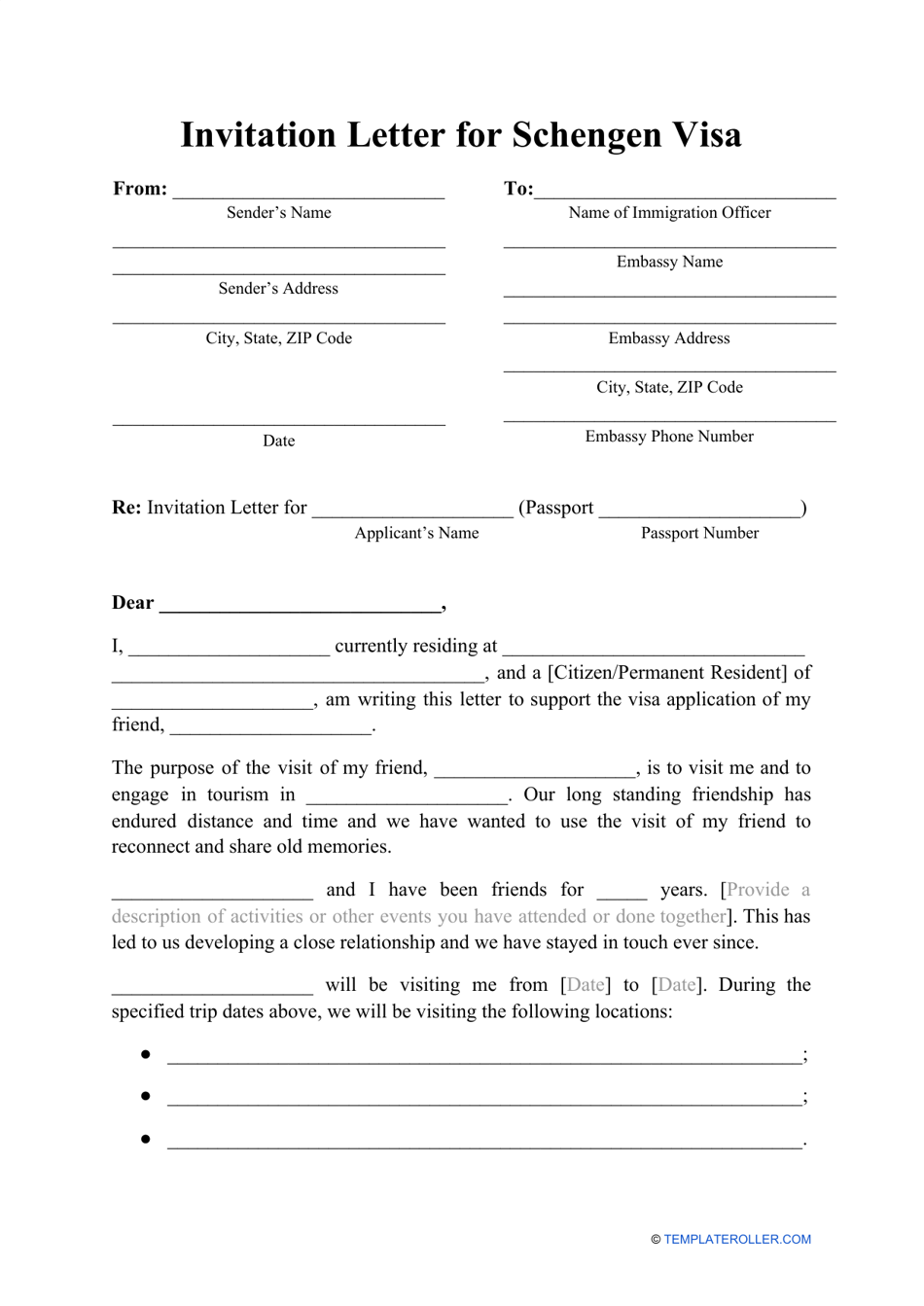 Invitation Letter For Us Visa To Attend A Wedding / Invitation Letter