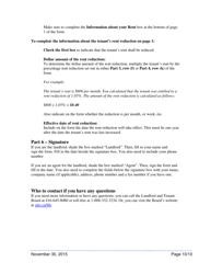 Instructions for Information From Your Landlord About Utility Costs (One or More Utilities Are No Longer Provided in the Residential Complex) - Ontario, Canada, Page 10