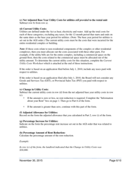 Instructions for Information From Your Landlord About Utility Costs (One or More Utilities Are No Longer Provided in the Residential Complex) - Ontario, Canada, Page 6