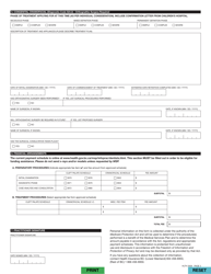 Form HLTH2839 &quot;Medical Services Plan (Msp) Orthodontic Program Eligibility&quot; - British Columbia, Canada, Page 2