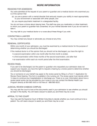 Form HLTH3514 (14) Notification of Patient Under 16, Admitted by a Parent or Guardian, of Rights Under the Mental Health Act - British Columbia, Canada, Page 2