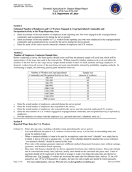 Form ETA-232 Domestic Agricultural in-Season Wage Report, Page 4