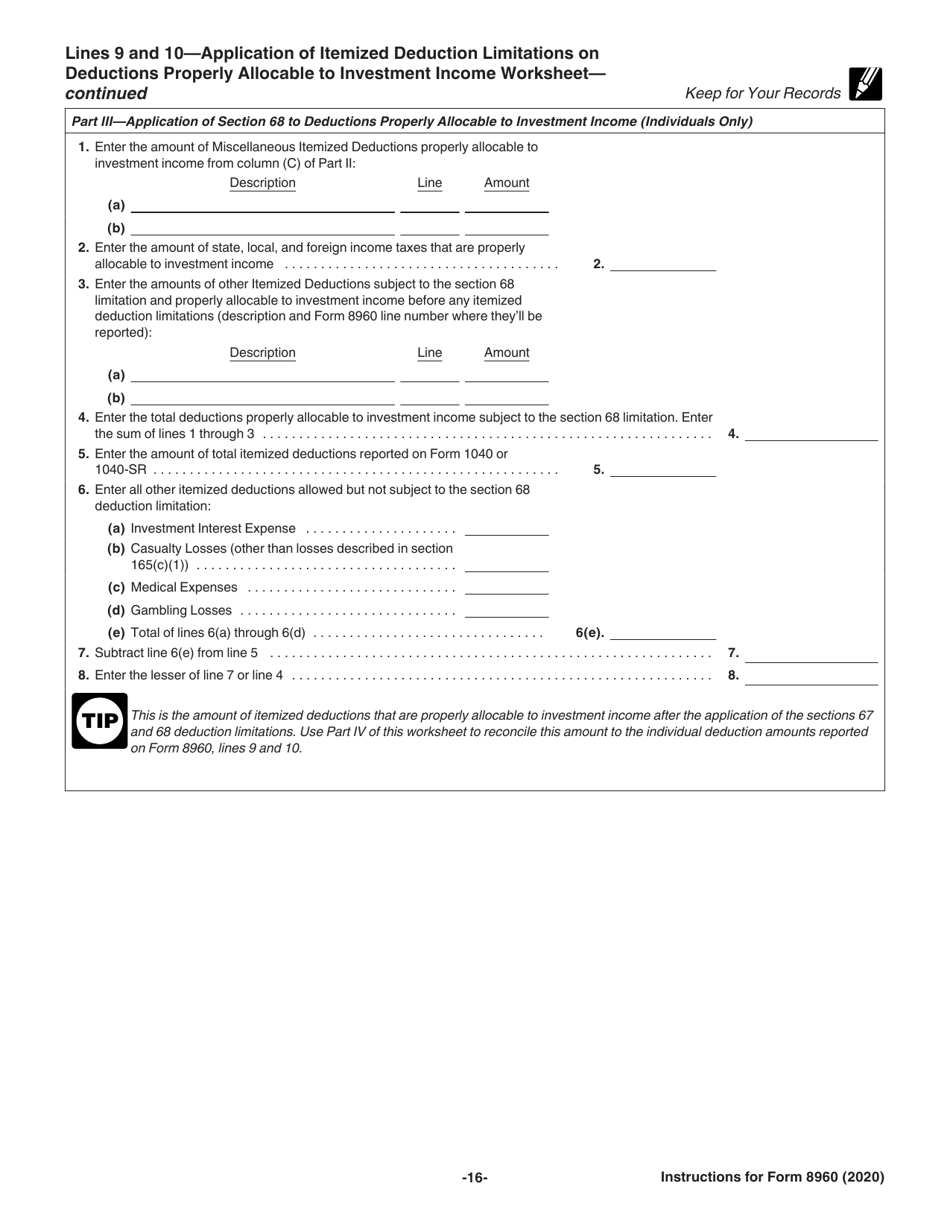 Instructions for IRS Form 8960 Net Investment Income Tax - Individuals, Estates, and Trusts, Page 16