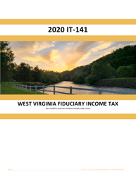 Document preview: Instructions for Form IT-141 West Virginia Fiduciary Income Tax Return - West Virginia