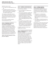 Form SFN28710 Schedule ND-1SA Statutory Adjustments - North Dakota, Page 2