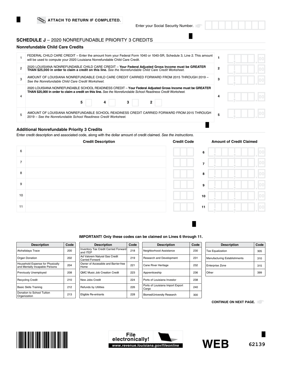 Form IT-540 Louisiana Resident Income Tax Return - Louisiana, Page 12