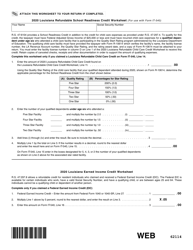 Form IT-540 Louisiana Resident Income Tax Return - Louisiana, Page 15