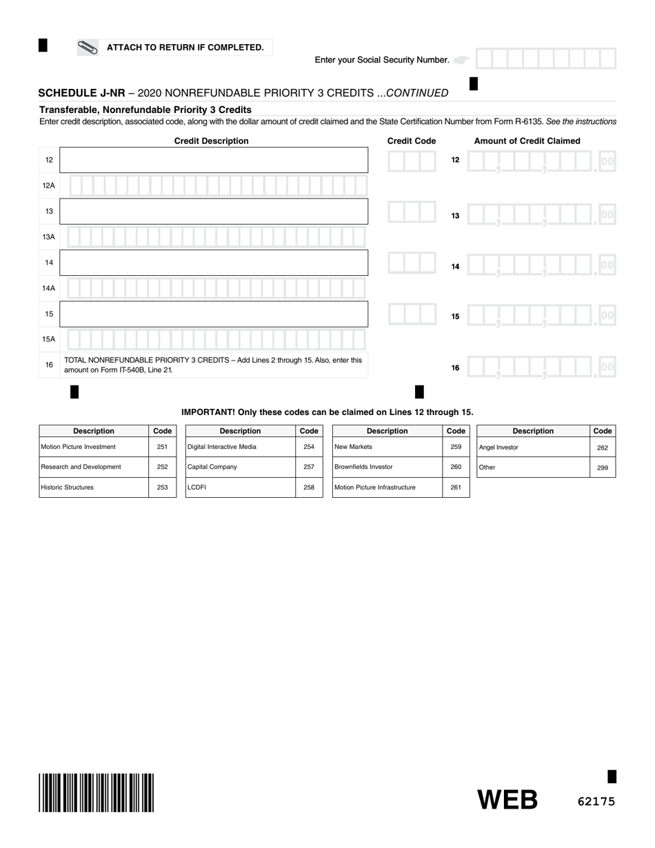 Form IT-540B Louisiana Nonresident and Part-Year Resident - Louisiana, Page 12