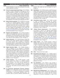 Instructions for Form R-6922 Louisiana Composite Partnership Return - Louisiana, Page 9