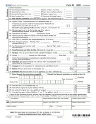 Form 43 (EFO00091) &quot;Part-Year Resident and Nonresident Income Tax Return&quot; - Idaho, Page 3