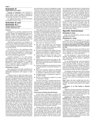 Instructions for Form N-20 Partnership Return of Income - Hawaii, Page 4