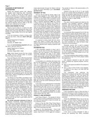 Instructions for Form N-30 Corporation Income Tax Return - Hawaii, Page 2