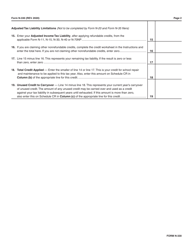 Form N-330 Credit for School Repair and Maintenance - Hawaii, Page 2
