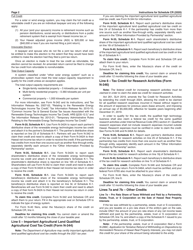 Instructions for Schedule CR Schedule of Tax Credits - Hawaii, Page 2