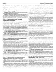 Instructions for Schedule CR Schedule of Tax Credits - Hawaii, Page 4