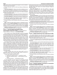 Instructions for Schedule CR Schedule of Tax Credits - Hawaii, Page 6