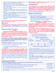 Instructions for Form 200-02 Delaware Individual Non-resident Income Tax Return - Delaware, Page 3