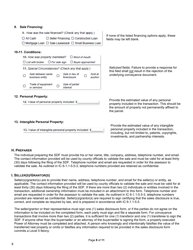Instructions for State Form 46021, State Form 55632 Sales Disclosure Form - Indiana, Page 8