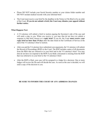 Form 9A Informal Brief, Page 2