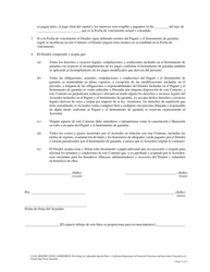 Formulario DFPI-CRMLA8019 Contrato De Modificacion De Prestamo (Que Establece Una Tasa De Interes Ajustable) - California (Spanish), Page 2