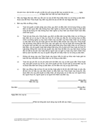 Form DFPI-CRMLA8019 Loan Modification Agreement (Providing for Adjustable Interest Rate) - California (Vietnamese), Page 2