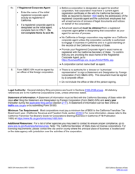 Form S&amp;DC-S/N Statement and Designation by Foreign Corporation - California, Page 4
