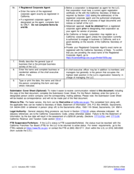 Form LLC-12 Statement of Information (Limited Liability Company) - California, Page 4